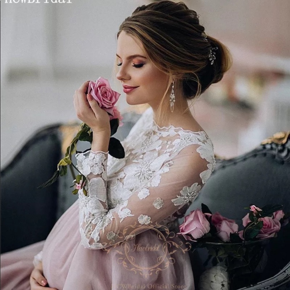 Maternity / Plus Size soft Pink Dress
